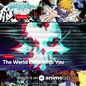 30K views · 1K reactions | The beginning is near... The World Ends With You The Animation premieres on AnimeLab this April! ⏱️ | Funimation | Facebook