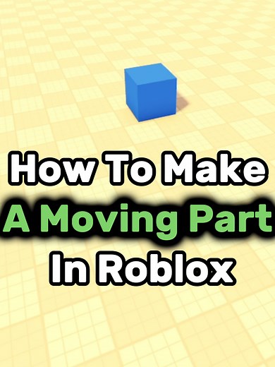 Create Moving Parts in Roblox Studio: Quick Tutorial