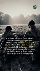 63K views · 612 reactions | This secret US Army unit of 1,100 men used inflatable tanks to impersonate 30,000 troops, but how? #history #didyouknow #worldhistory | Historical Files | Facebook