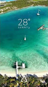 Exuma - Bahamas by Drone 4K Video Ultra HD HDR #exuma #caribbeanislands