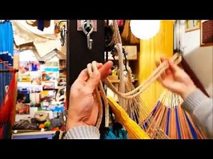 ¿Como atar una hamaca? How to hang a hammock?