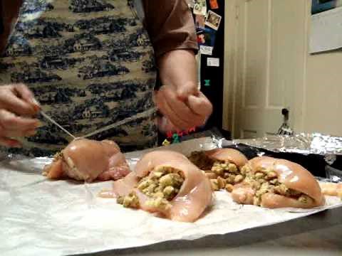 Stuffed chicken breast with bread stuffing NO 1.MPG