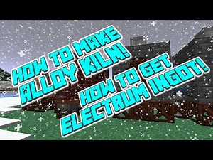 How to make Alloy Kiln and get Electrum Ingot Immersive Engineering EP 4 Minecraft 1.20 #minecraft