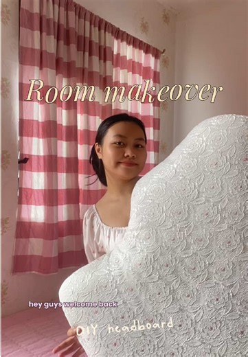 DIY Headboard Room Makeover
