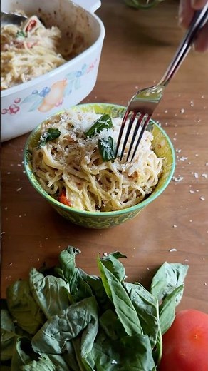 Creamy One-Pan Baked Boursin Pasta #lazymeals #easypastarecipe