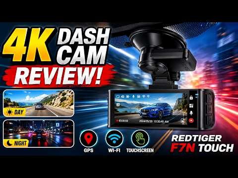 Redtiger F7N Touch Dash Cam Review – Best 4K Budget Camera?