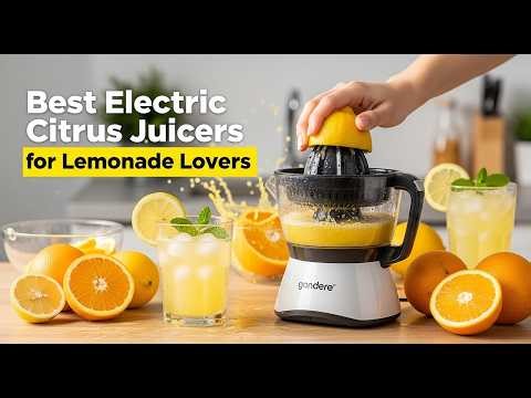 Top 5 Electric Citrus Juicers for Lemonade Lovers 2026 |