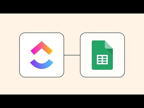 How to Connect ClickUp to Google Sheets - Easy Integration Tutorial