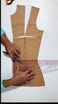 MOLDE BASE da BLUSA, pence no ombro, transferir para o busto #diy #dicas