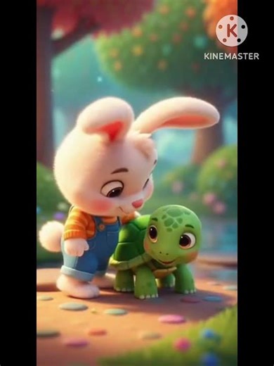 “Happy Bunny Adventure in a Colorful Forest 🐰🌸 | Kids Cartoon Animation”