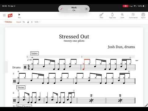 Stressed out drum cover :3 #twentyonepilots #drums