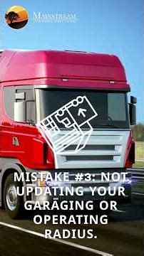 3 Simple Mistakes That Quietly Increase Your Trucking Insurance and How to Avoid Them
