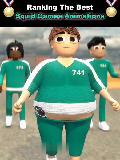 Ranking the Best Squid Games Animations