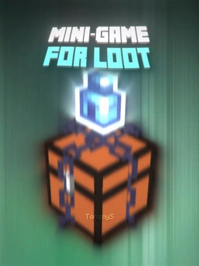 Minecraft Mini-Game For Loot | #minecraft #mods #fyp #viral
