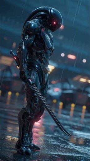 Genetically Engineered Alien Bounty Hunter #scifi #aliens #cyberpunk #futuristic #shortfilm