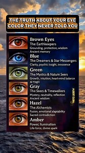 579K views · 2.2K reactions | Your eye color isn’t just genetics — it carries ancient traits, hidden instincts, and a personality code most people ignore. ️ 勞窱 #EyeColorMeaning #psychologyfacts #MysticEnergy #DidYouKnow #usaviral #AncientWisdom | Albert Dura | Facebook