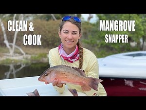 CLEAN & COOK MANGROVE SNAPPER 🐠 Blackened Fish Recipe - How to Fillet Snapper | Gale Force Twins