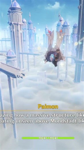 Going to genshin loading screen location #genshinimpact #lumine #varka