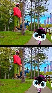 This Paul Bunyan Tall Tale Confuses ChaCha & Zee #shorts