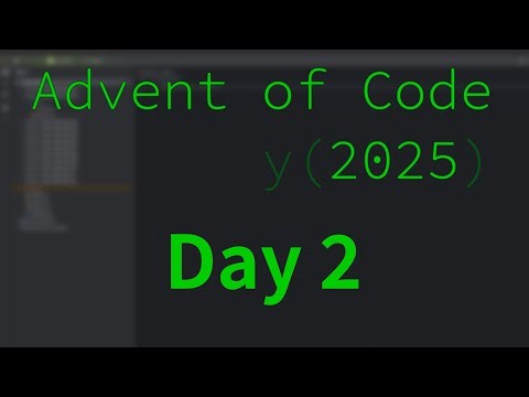 Solving the challenge with Rust | Advent of Code 2025 | Day 2