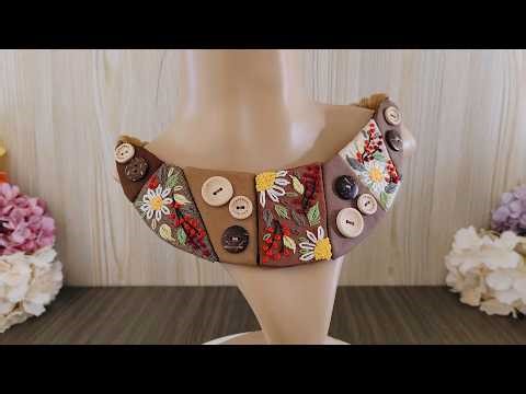 Transform Fabric Scraps Into a Stunning Ethnic Necklace - Jewelry Making