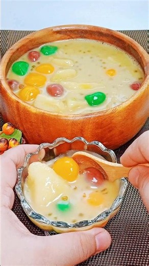 CREAMY GINATAANG BILO-BILO with Taro and Sago‼️🥥