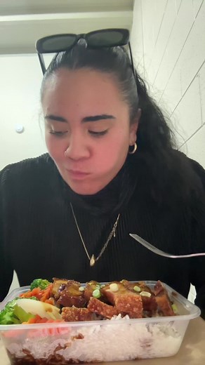 Yum Stopper: Crispy Pork on Rice - Best Thai Lunch in Tupperware