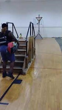 NJ practice firefighter obstacle course