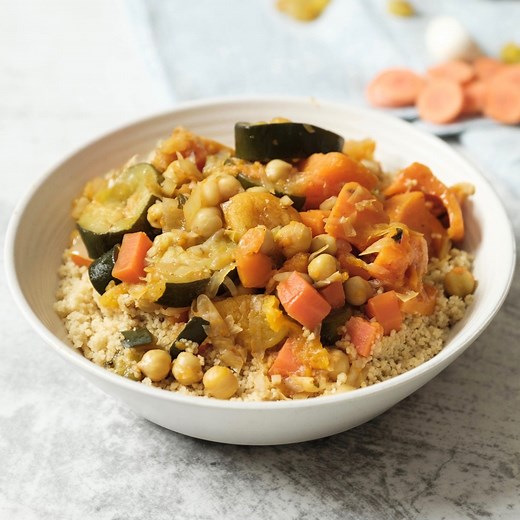 Moroccan-Style Vegetable Couscous