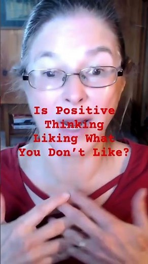If you are beating up on yourself for not being positive-then you’re not doing positive thinking