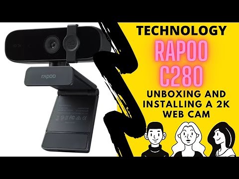 UNBOXING and INSTALLING the RAPOO C280