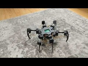 Capers II hexapod gait demonstration