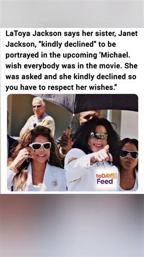 Respecting her choice 🎬🙏#shorts #LaToyaJackson #MichaelJackson #Biopic #Respect #CelebNews