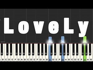 Billie Eilish, Khalid - lovely Piano Tutorial | Medium