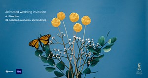 Animated wedding invitation (3D) - Ahmed Aladawy