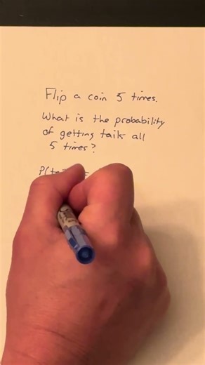 #probability #odds #flipacoin #mathematics #maths #stemlearning