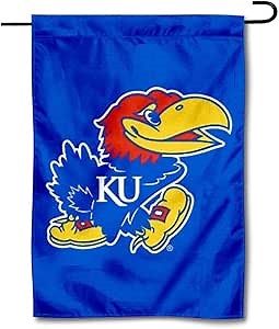Kansas KU Jayhawks Garden Flag