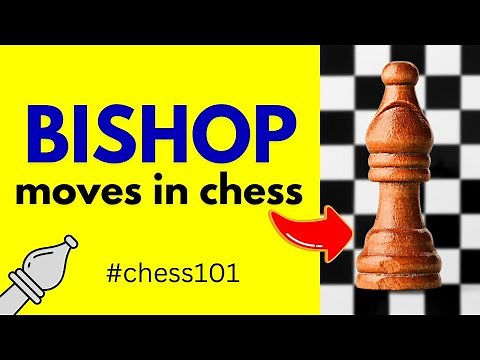 How to Move the Bishop in Chess? Beginners Guide How To Move Chess Piece Bishop