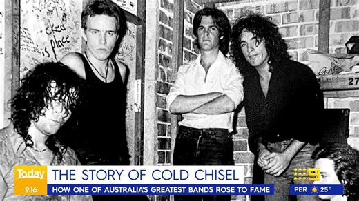 Have you ever wondered where it all started for rock legends Cold Chisel? 👀 #9Today | WATCH LIVE 5.30am | TODAY