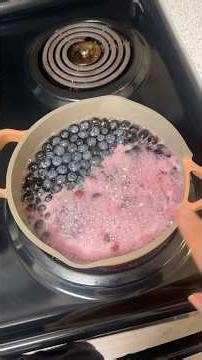 Homemade Blueberry Syrup🫐