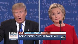 Donald J. Trump on Hillary Clinton: "Typical politician, all talk, no action, sounds good, doesn't work, never going to happen. Our country is suffering because people like Secretary Clinton have made such bad decisions." #Debates http://abcn.ws/2dv2rHj http://abcn.ws/2dv2rHj | ABC News