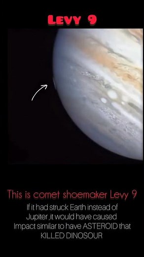 Comet Shoemaker–Levy 9: The Day a Comet Hit Jupiter ☄️🪐 #space