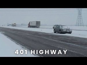Why Is 401 Still Open? Toronto Snowstorm Madness!