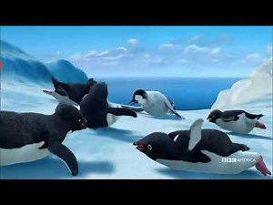 Happy Feet (2006) Slide Scene on BBC America