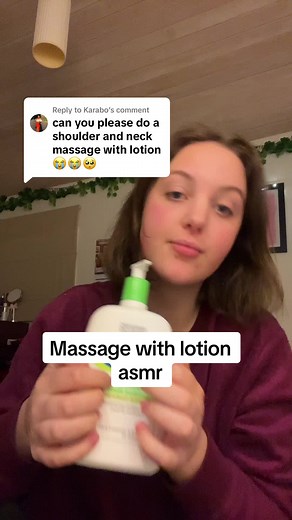 Replying to @Karabo massage with lotion #asmr #asmrsounds #personalattention #asmrmassage