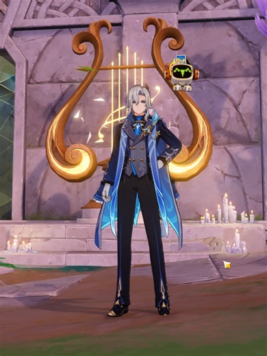I think Neuvillette's skin is gorgeous guys! It's not his fault he's suffering from hair-loss due to stress. #genshinimpact #nodkrai #genshin #neuvillette