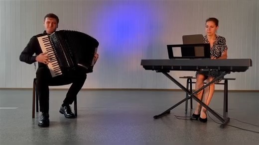 Richard Galliano – Tango pour Claude, Maksym Hafych (Accordion), Варвара Турта (Piano). | The World Music