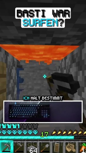 Basti went surfing...