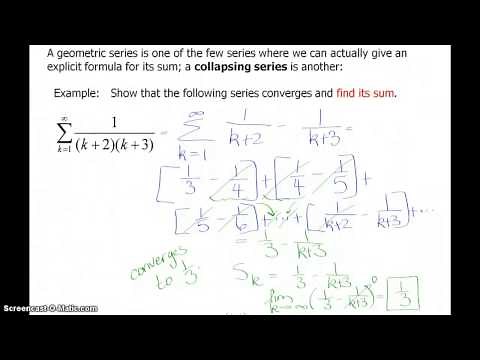 Collapsing Series