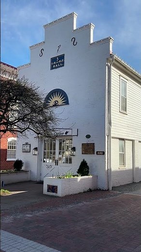 Odd Fellows Hall Built in 1800 Shepherdstown West Virginia #architecture #travel